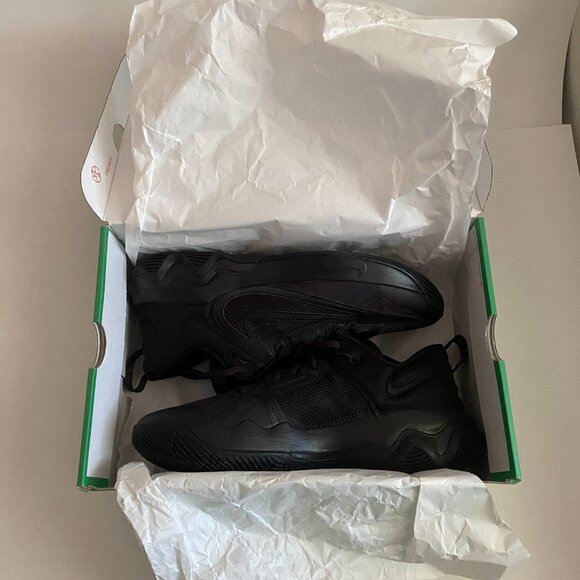 NWB Nike Giannis Immortality 3 All Black Athletic Shoes Men\'s Sz 11.5 DZ7533-001